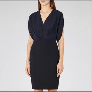 Reiss Night Navy Lyon Dress